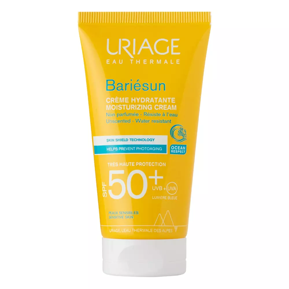 Uriage - Bariesun SPF50+ Cream - Увлажняющий солнцезащитный крем для лица - 50ml