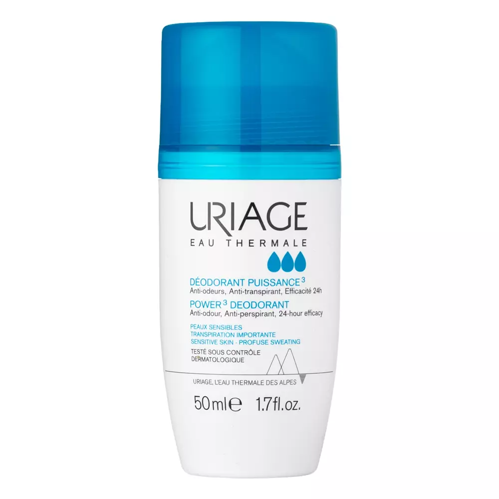 Uriage - Deodorant Puissance - Шариковый дезодорант - 50ml