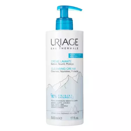 Uriage - Очищающий крем для лица и тела - Crème Lavante - 500ml