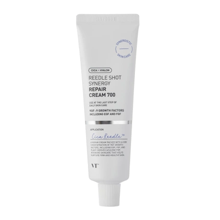 VT Cosmetics - Reedle Shot Synergy Repair Cream 700 - Регенерирующий крем для лица с азуленом - 50ml