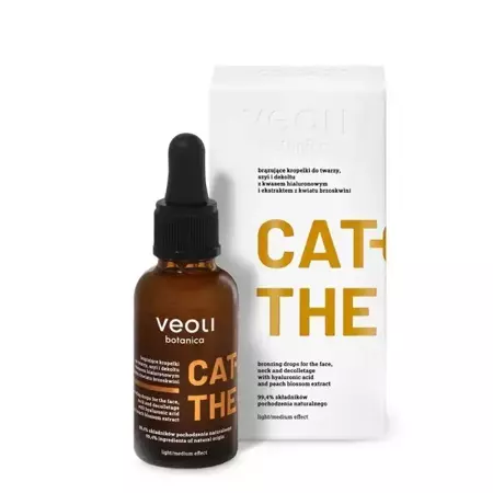 Veoli Botanica - Бронзирующие капли для лица, шеи и декольте - Catch The Sun - Bronzing Drops for the Face, Neck and Decolletage - 30ml