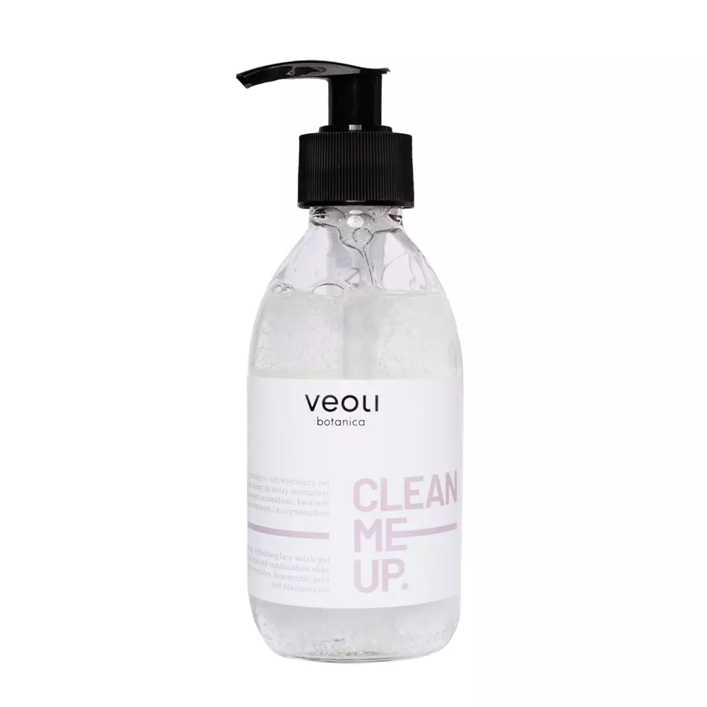 Veoli Botanica - Clean Me Up - Очищающе-освежающий гель для умывания лица - 190ml