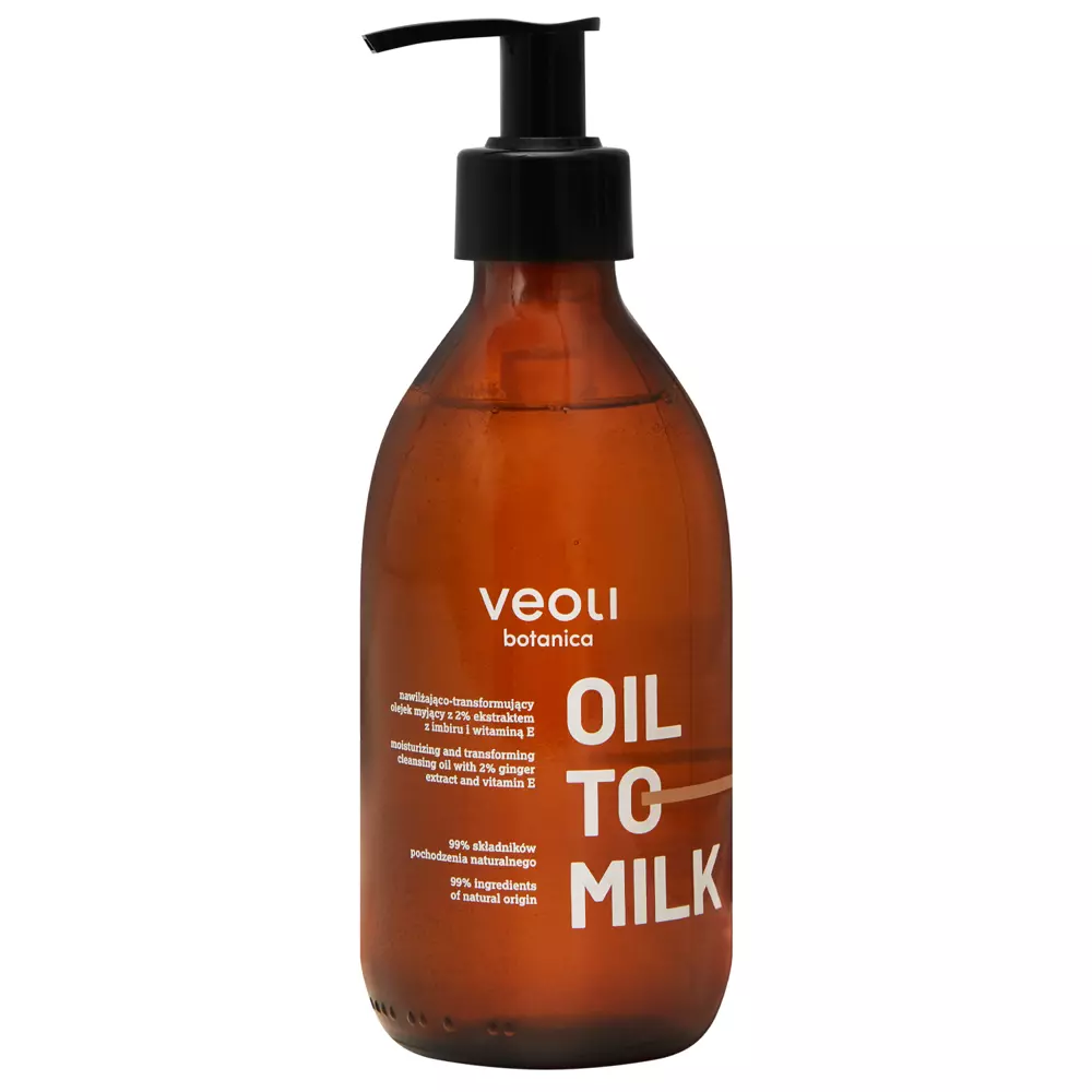 Veoli Botanica - Oil To Milk - Увлажняющее масло для душа - 290ml