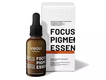 Veoli Botanica - Себорегулирующая сыворотка против пигментации с комплексом ниацинамида и витамина C - Focus Pigmentation Essence - 30ml