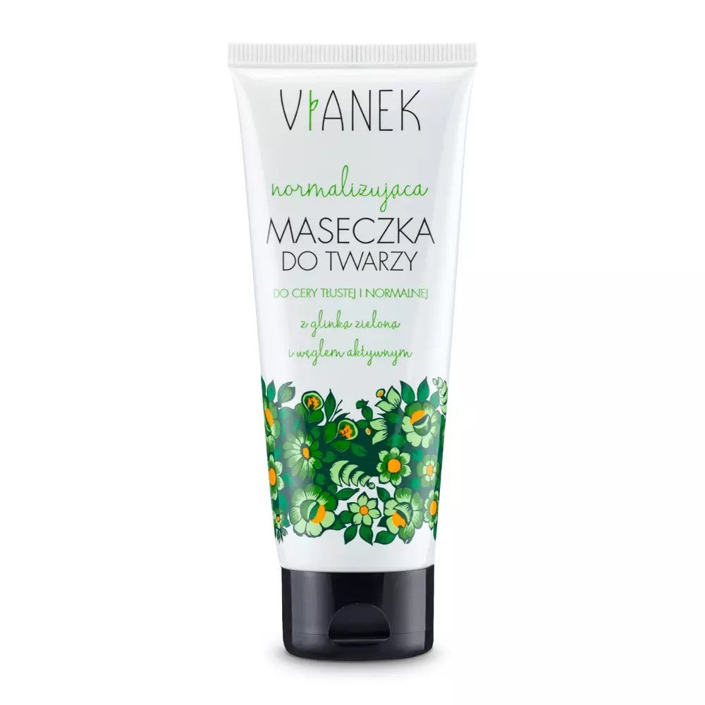 Vianek - Нормализующая маска для лица в тубе - 75ml