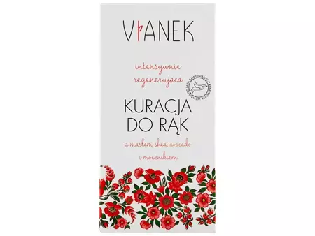 Vianek - Восстанавливающий уход для рук + Пара хлопчатых перчаток - 75ml