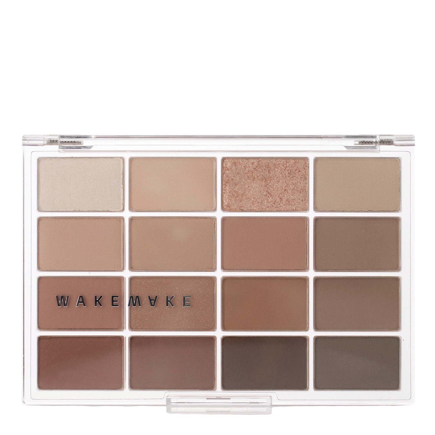 Wakemake - Soft Blurring Eye Palette - Палетка теней для век - 06 Cocoa Blurring - 14g