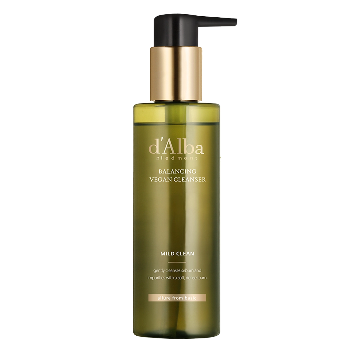 d'Alba - Mild Skin Balancing Vegan Cleanser - Увлажняющий и успокаивающий гель для умывания лица - 200ml