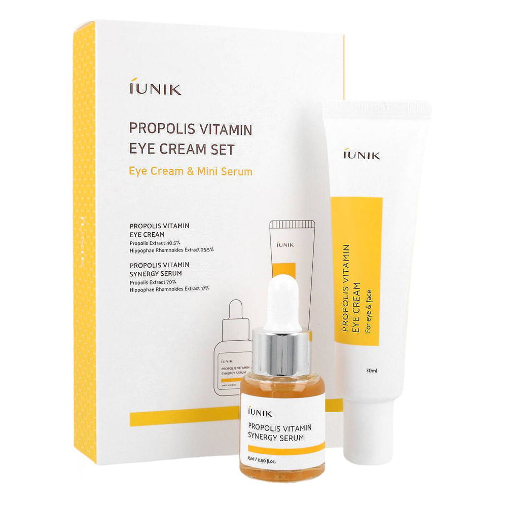 iUNIK - Propolis Vitamin Eye Cream Set - Косметический набор для зрелой кожи