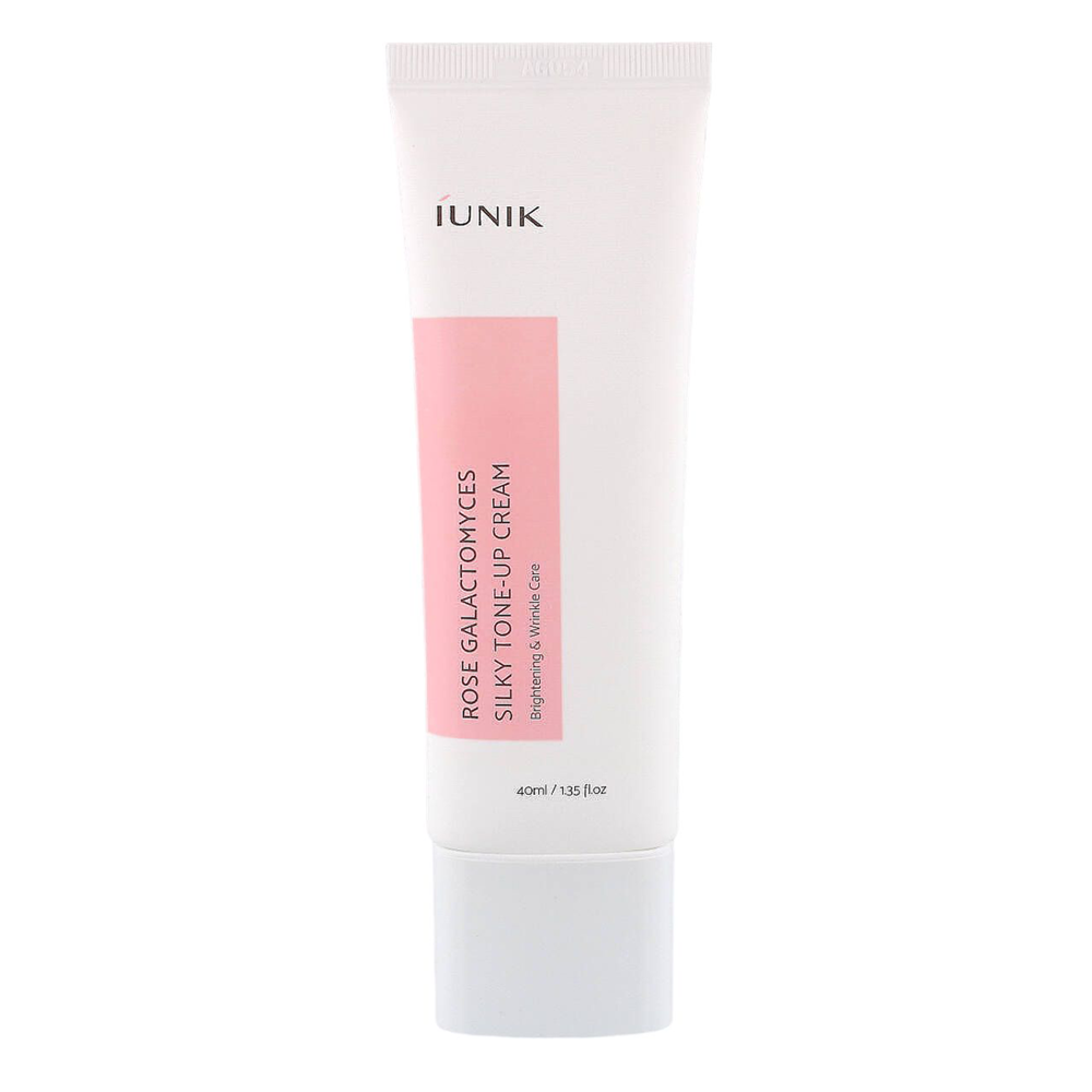 iUNIK - Rose Galactomyces Silky Tone-Up Cream - Осветляющий крем для лица - 40ml
