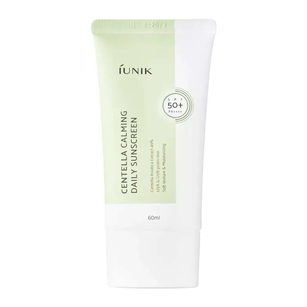 iUNIK - Успокаивающий солнцезащитный крем с центеллой - Centella Calming Daily Sunscreen SPF 50+ PA++++ - 60ml 