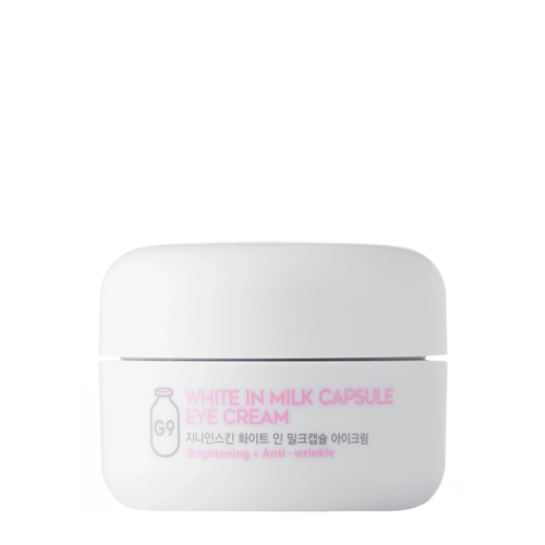 G9Skin - White In Milk Capsule Eye Cream - Освітлювальний крем під очі - 30g