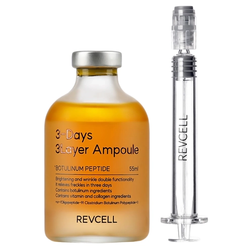 REVCELL - 3-Days 3 Layer Ampule - Зміцнювальна та зволожувальна ампула для обличчя - 55ml
