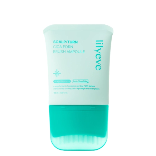 lilyeve - Scalp:Turn Cica PDRN Brush Ampoule - Ампула проти лупи - 100ml