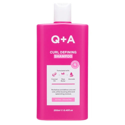 Q+A - Curl Defining Shampoo - Шампунь для кучерявого та хвилястого волосся, що підкреслює природний завиток - 250ml