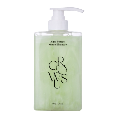 GROWUS - Algae Therapy Mineral Shampoo - Відлущувальний та заспокійливий шампунь для волосся і шкіри голови - 500g