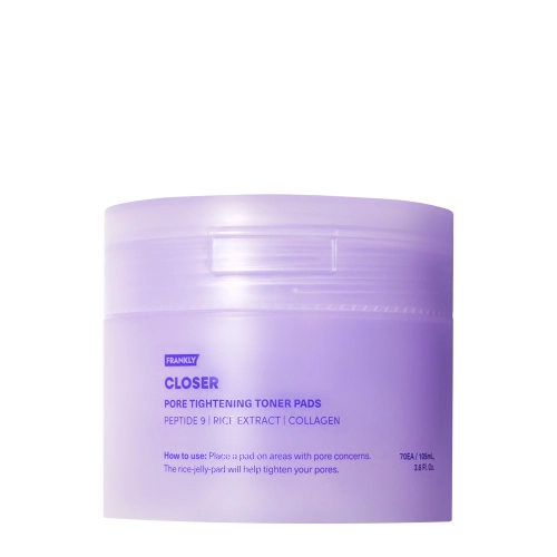 Frankly - Closer Toner Pads - Педи для звуження пор - 70шт.