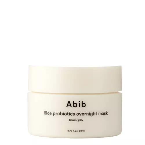 Abib - Нічна маска з рисовими пробіотиками - Rice Probiotics Overnight Mask Barrier Jelly - 80ml