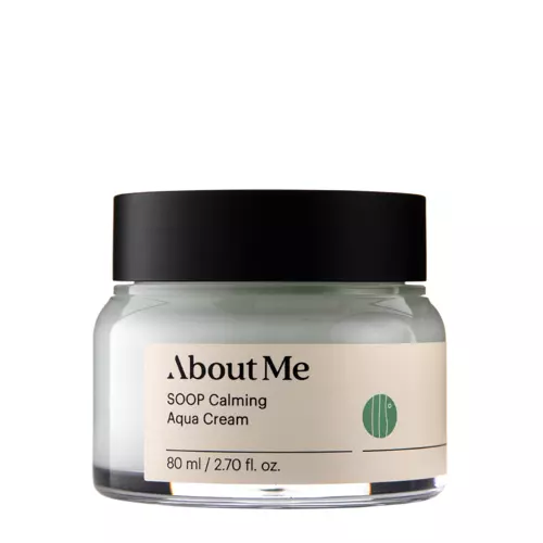About me - Soop Calming Aqua Cream - Зволожувальний та заспокійливий крем для обличчя - 80ml