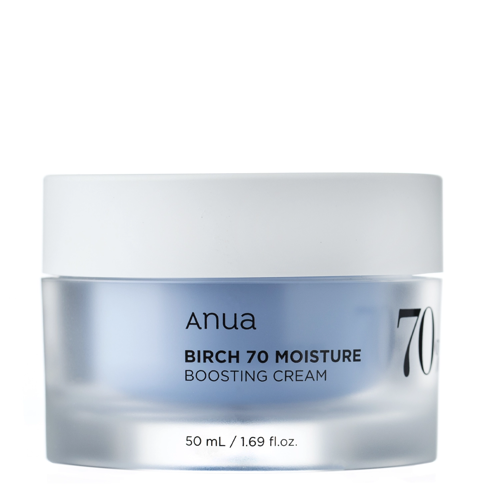 Anua - Birch 70 Moisture Boosting Cream - Зволожувальний крем для обличчя з березовим соком - 50ml