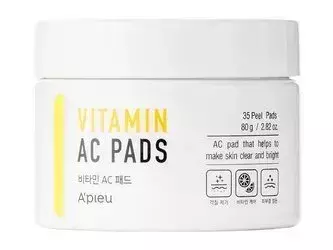 A'pieu - Розгладжуючі спонжі з вітамінами - Vitamin AC Pads - 80g