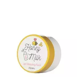A'pieu - Живильна маска для губ з екстрактом меду - Honey & Milk Lip Sleeping Pack - 6,7g