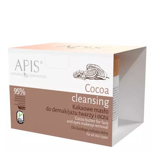 Apis - Какао-масло для демакіяжу обличчя та очей - Cocoa Cleansing - 40g