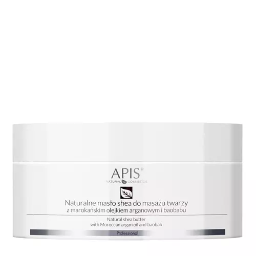 Apis - Натуральне масло ши для масажу обличчя з аргановою олією - Professional - Regeneration - 100g