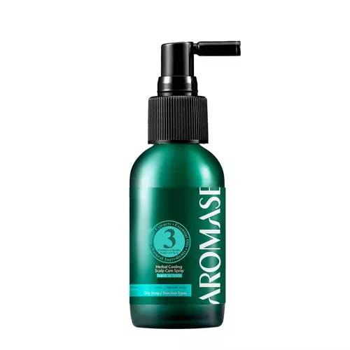 Aromase - Herbal Cooling Scalp Care Spray - Охолоджуючий трав'яний спрей для шкіри голови - 115ml