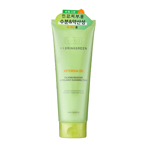 Bring Green - Artemisia Cera Calming Moisture pH Balance Cleansing Foam - Пінка для вмивання обличчя з екстрактом полину - 250ml