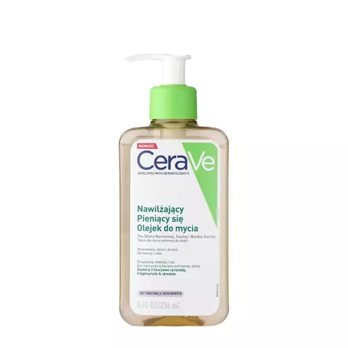 CeraVe - Зволожувальна олія для вмивання обличчя і тіла - 236ml