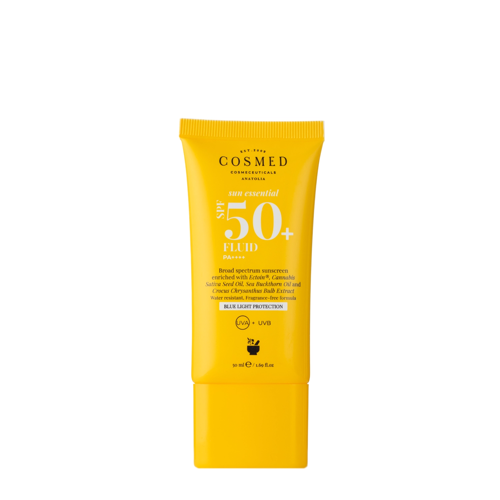 Cosmed - Sun Essential Fluid SPF 50+PA++++ - Сонцезахисний флюїд для обличчя - 50ml