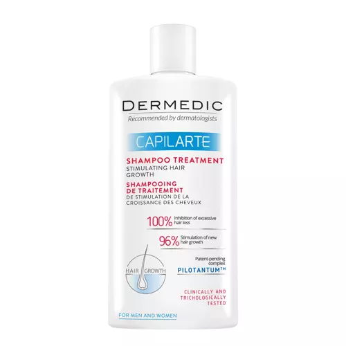 Dermedic - Шампунь, що стимулює ріст волосся - Capilarte - Shampoo Treatment Stimulating Hair Growth - 300ml