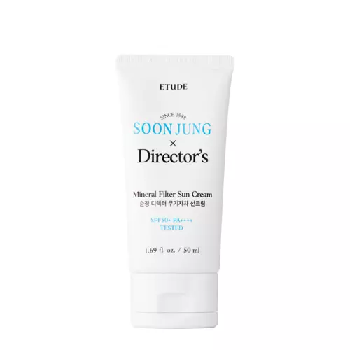Etude House - Soonjung Director's Mineral Filter Sun Cream SPF50+ PA++++ - Сонцезахисний крем з мінеральними фільтрами - 50ml
