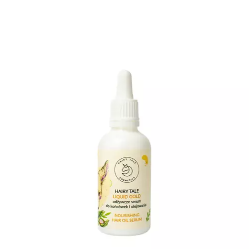 Hairy Tale Cosmetics - Живильна олійна сироватка для кінчиків волосся - Liquid Gold - Nourishing Hair Oil Serum - 50ml