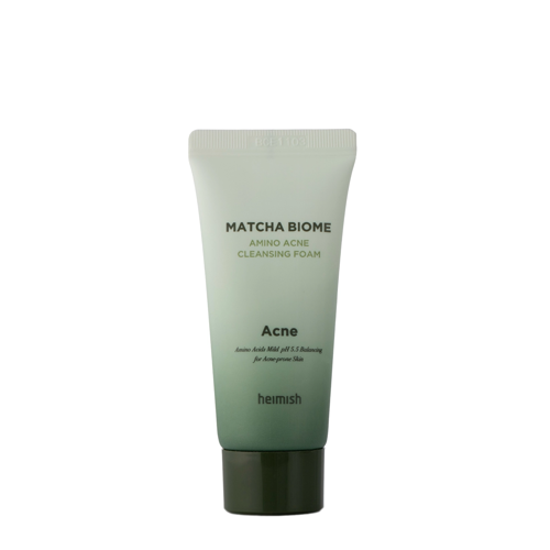 Heimish - Matcha Biome Amino Acne Cleansing Foam - Пінка для вмивання із зеленим чаєм - 30ml