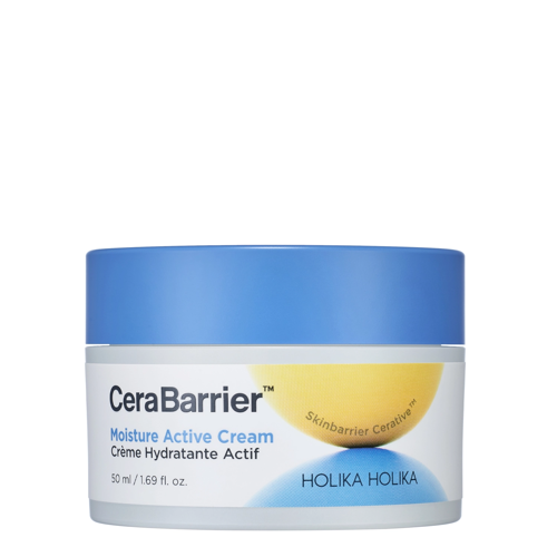 Holika Holika - CeraBarrier Moisture Active Cream - Насичений зволожувальний крем із церамідами - 50ml