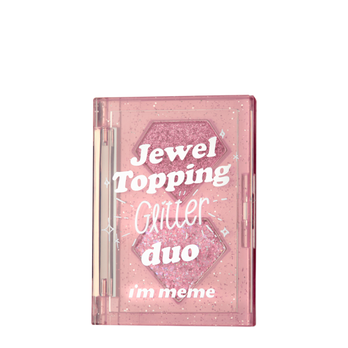 I'm Meme - Jewel Topping Glitter Duo - Тіні для повік із глітером - 03 Pink Jewel - 3g