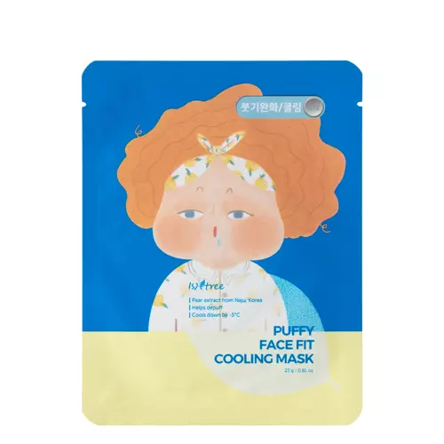 Isntree - Охолоджувальна тканинна маска - Puffy Face Fit Cooling Mask - 23g