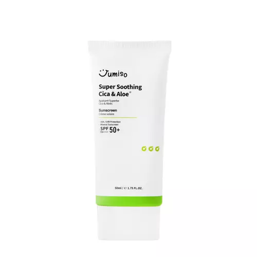 Jumiso - Super Soothing Cica & Aloe Sunscreen SPF50+ PA++++ - Заспокійливий сонцезахисний крем - 50ml