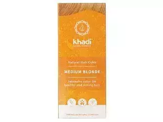 Khadi - Natural Hair Colour - Medium Blonde - Натуральна трав'яна фарба - Середньо-русявий - 100g