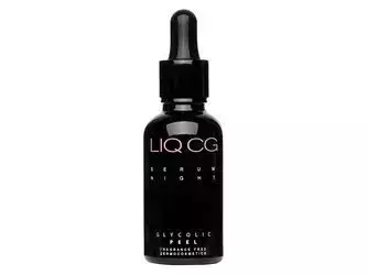 LiqPharm - LIQ CG Serum Night 7% Glycolic PEEL - Розгладжуюча нічна сироватка з 7% гліколевою кислотою - 30ml