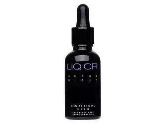 Liqpharm - LIQ CR Serum Night 0,3% Retinol Silk - Нічна сироватка з 0,3% ретинолом - 30ml