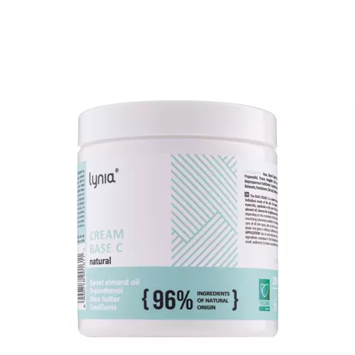 Lynia - Базовий крем з вітамінами B5 та E - Cream Base C Natural - 200ml