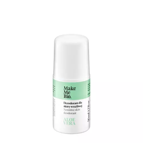 Make Me Bio - Дезодорант для чутливої шкіри - Aloe Vera - Sensitive Skin Deodorant - 50ml