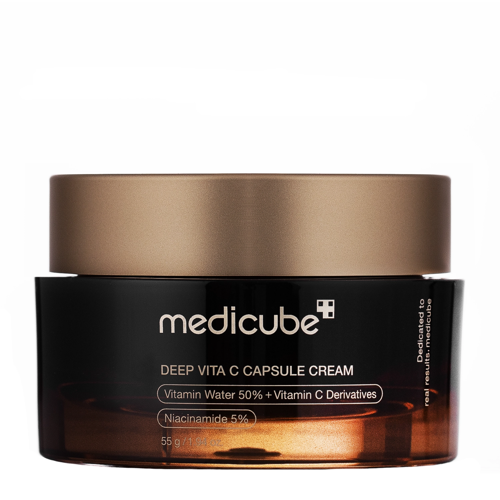 Medicube - Deep Vita C Capsule Cream - Освітлювальний крем для обличчя - 55g