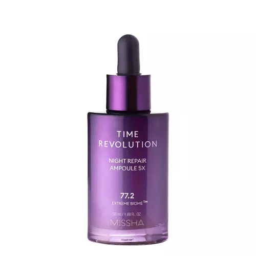 Missha - Відновлювальна сироватка для пружності шкіри - Time Revolution Night Repair Ampoule 5x - 50ml