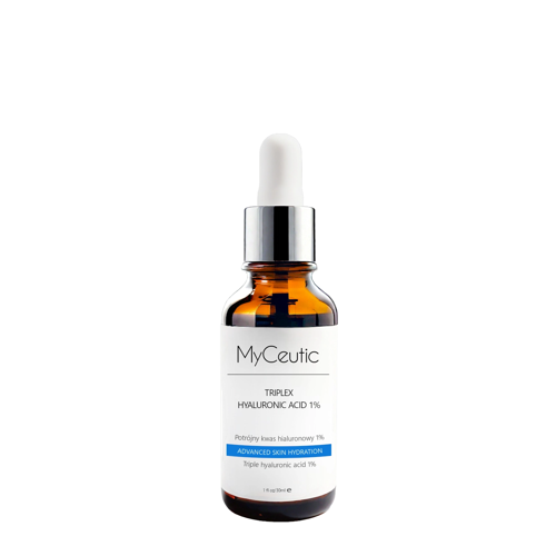 MyCeutic - TRIPLEX Hyaluronic Acid 1% - Інтенсивно зволожуюча сироватка з 1% гіалуронової кислоти - 30ml