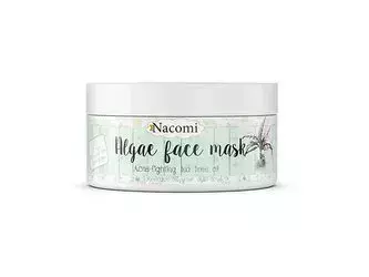 Nacomi - Маска з водоростями проти акне - Algae Face Mask - Acne-Fighting Tea Tree Oil - 42g