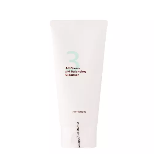 Numbuzin - No.3 - Гель для вмивання обличчя - All Green pH Balancing Cleanser - 120ml